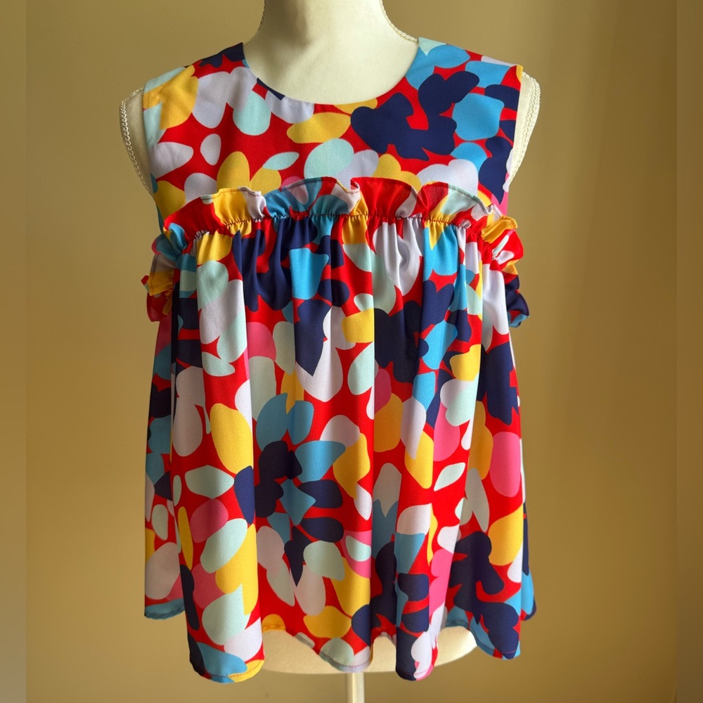 Crosby by Mollie Burch Colorful Floral Top